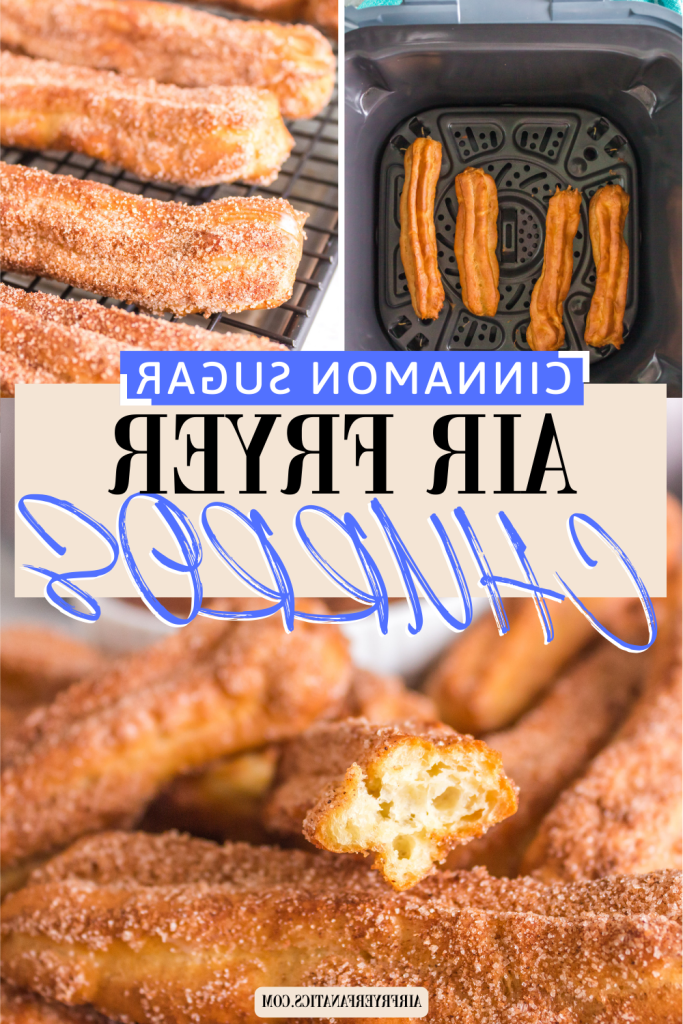 air fryer cinnamon sugar churros
