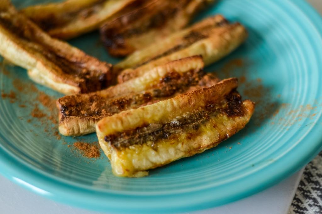 air fried bananas