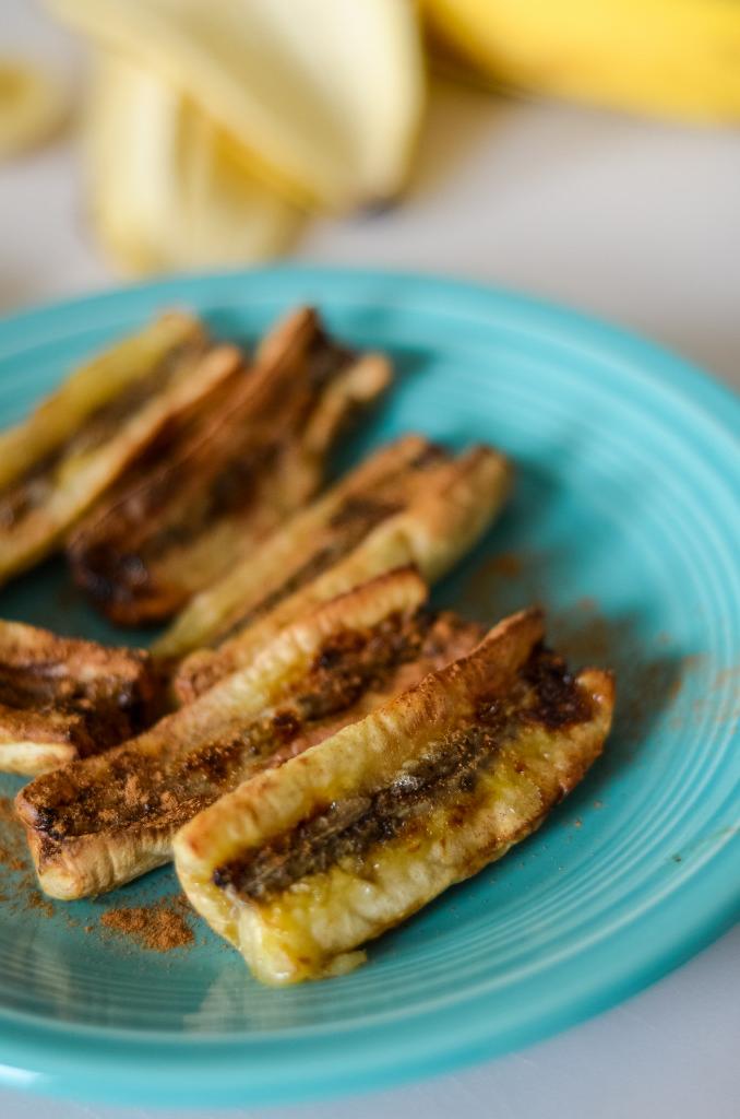 air fried bananas