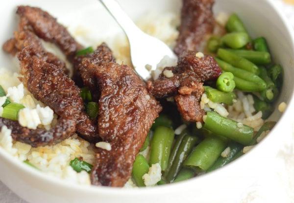 Air Fryer Mongolian Beef