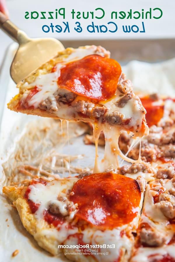 Düşük Karbonhidratlı Tavuk Kabuklu Pizza KETO Düşük Karbonhidratlı Tavuk Kabuklu Pizza KETO