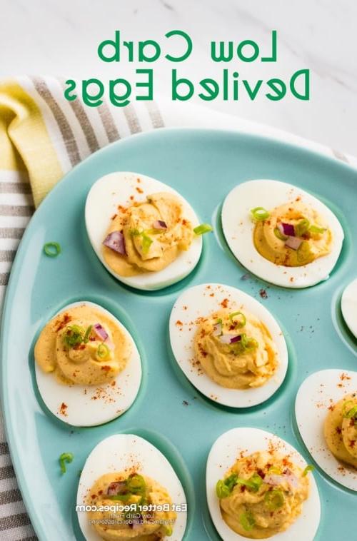 düşük karbonhidratlı şeytan yumurtası tarifi keto şeytan yumurtaları tabakta