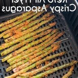 Keto Air Fritöz Çıtır Kuşkonmaz - EatBetterRecipes