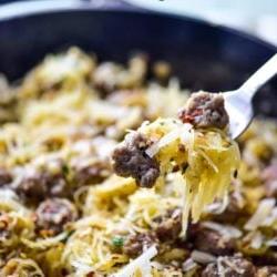 Sosisli Spagetti Kabağı Tarifi | EatBetterRecipes.com