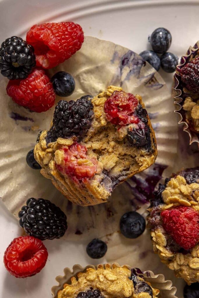 Kolay ve Glutensiz: Sağlıklı Yaban Mersinli Proteinli Muffin Tarifi
