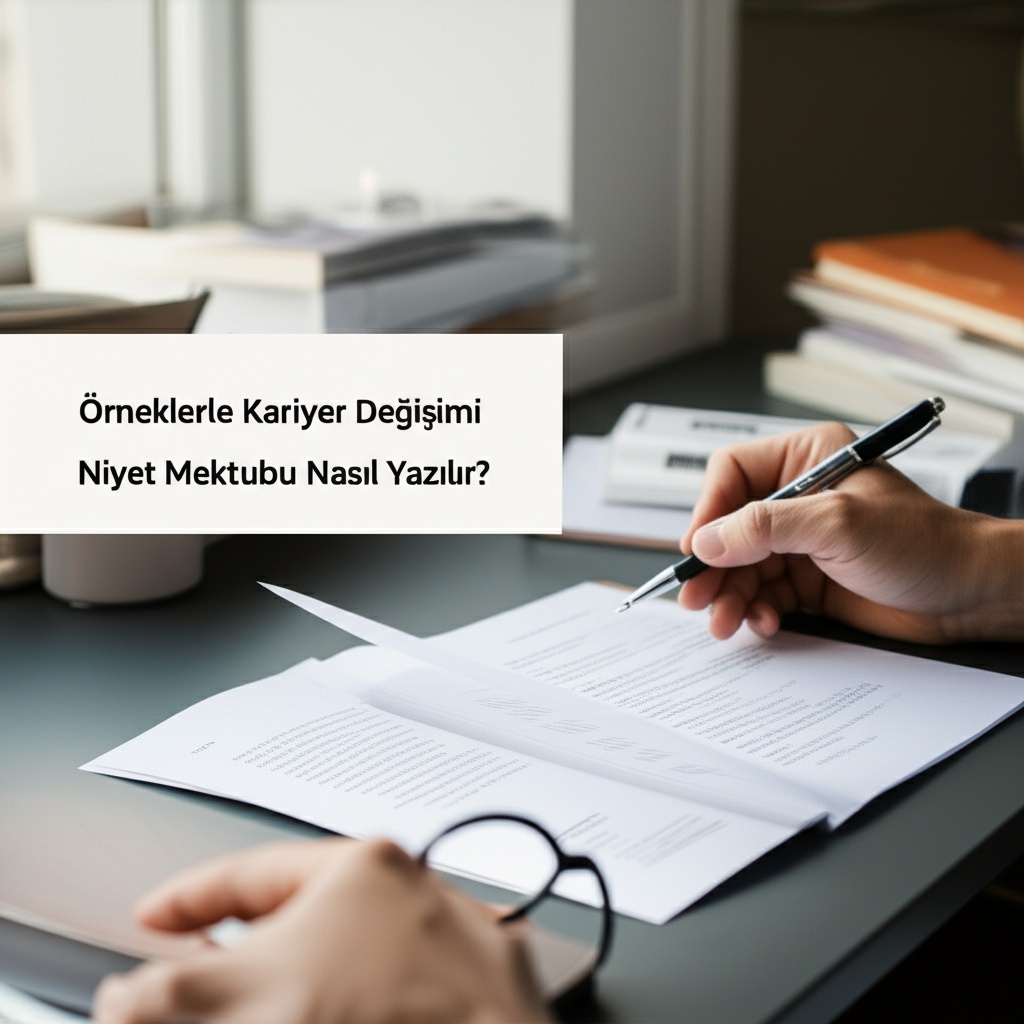 Örneklerle Kariyer Değişimi Niyet Mektubu Nasıl Yazılır?